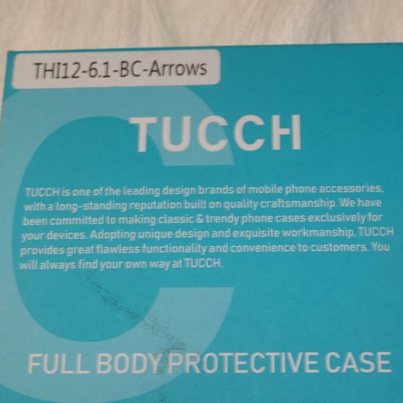 TUCCH iPhone 12 iPhone / 12 Pro Arrow Case - Picture 7 of 8